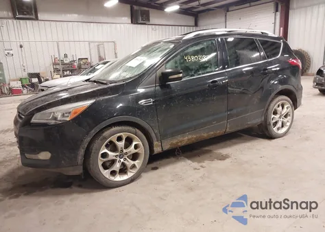2014 Ford Escape Titanium z USA, uszkodzony, nr VIN 1FMCU9J90EUE29220